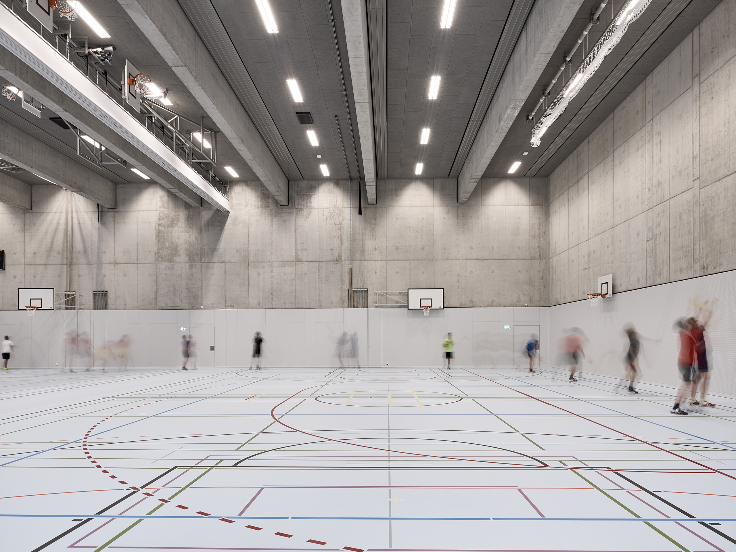 Dreifachturnhalle Kantonsschule Wettingen